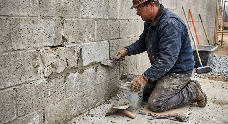 Block Wall Repair in Cleveland, OH