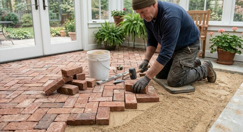 Brick Paving Installation in West Hartford, CT