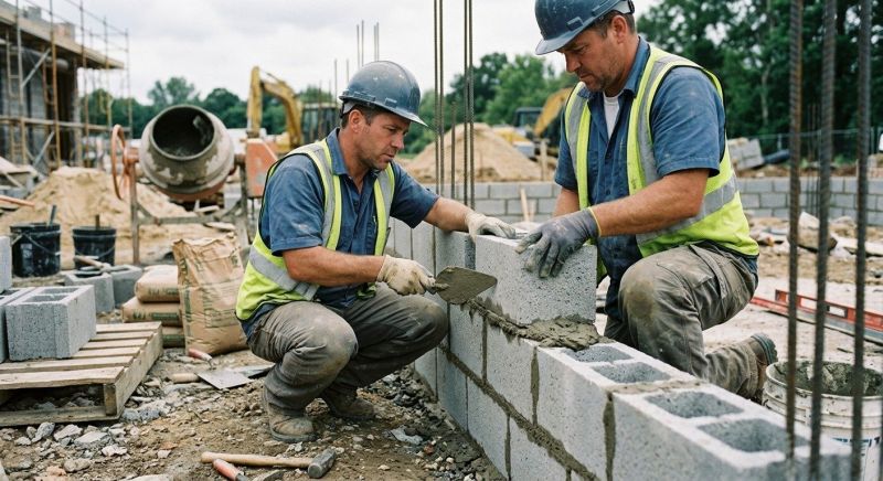 Concrete Blocks Installation in Worcester, MA