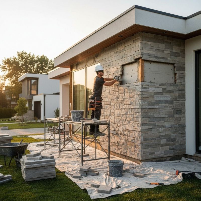 Stone Veneer Repair in Santa Rosa, CA